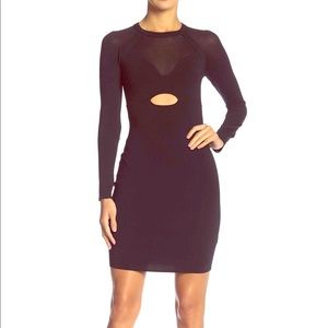 Kendall & Kylie black dress